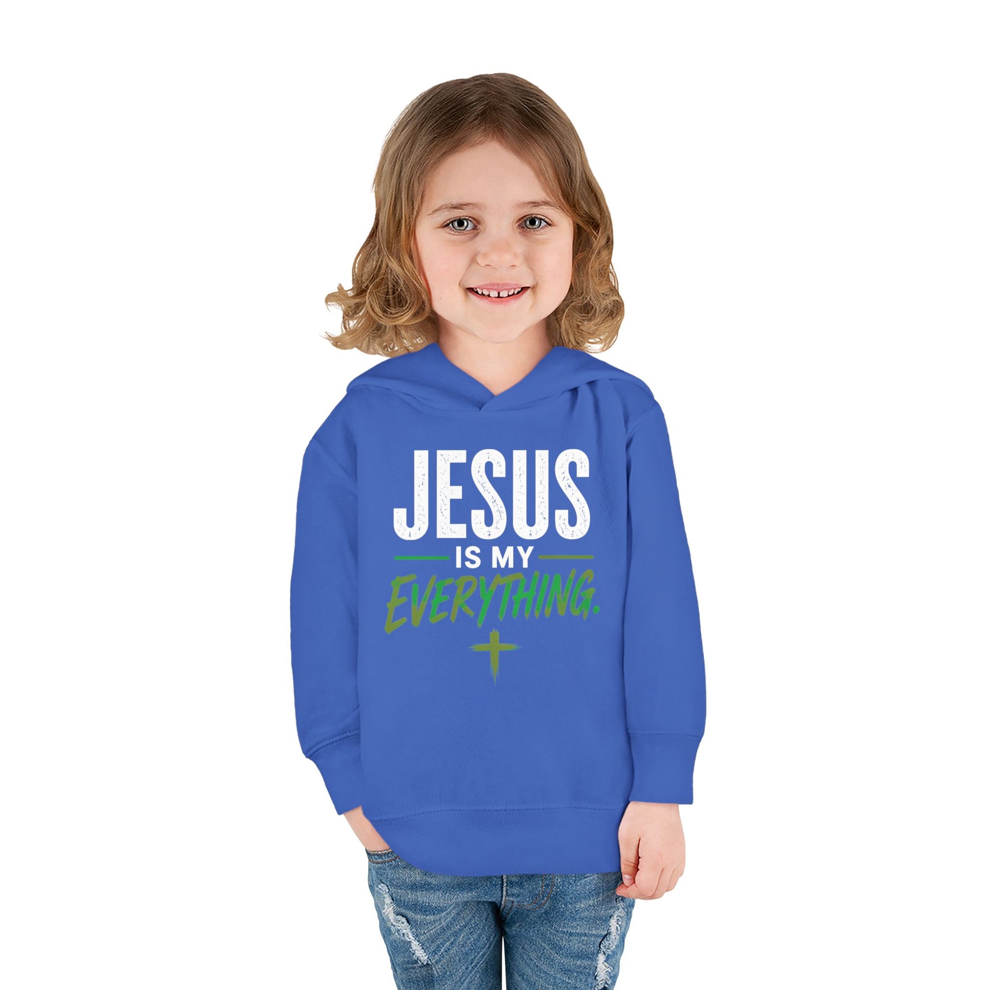 Jesus Is My Everything – Stacked Toddler Hoodie – product image 13