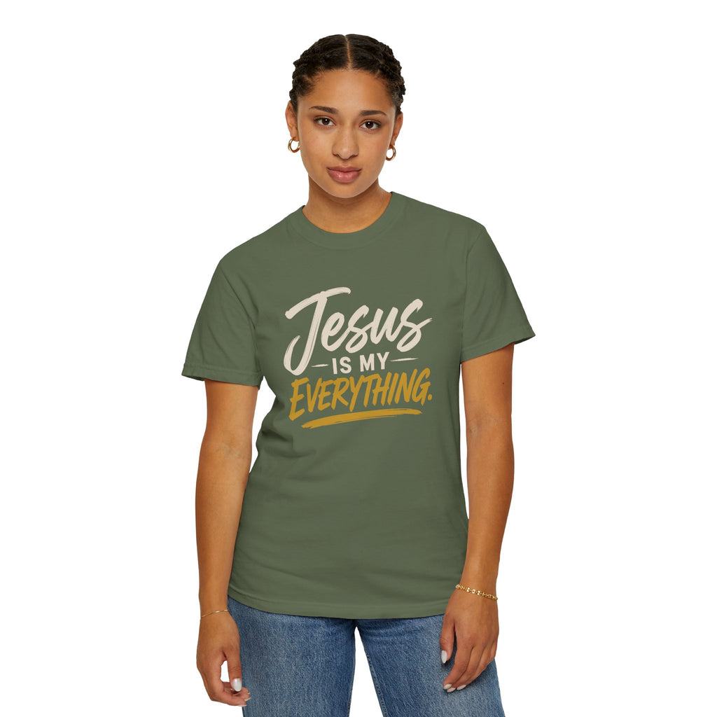 Jesus Is My Everything – Script Tee (Comfort Colors) – product image 13