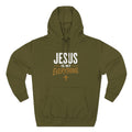 Jesus Is My Everything – Stacked Fleece Hoodie, Deep Palette (Lane Seven) – product image 3
