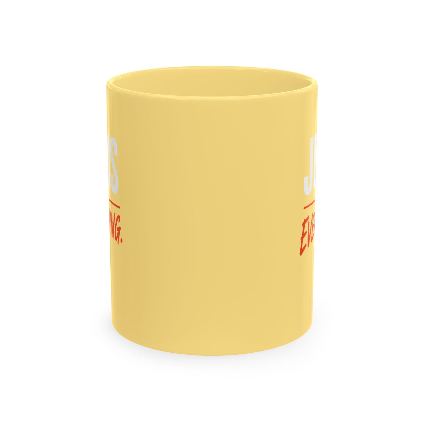 Jesus Is My Everything – Stacked Color Mug – product image 4