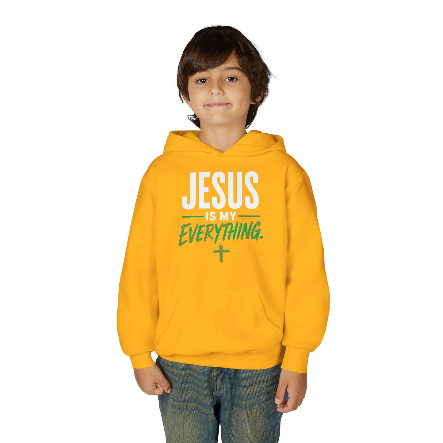 Jesus Is My Everything – Stacked Youth Hoodie – product image 9