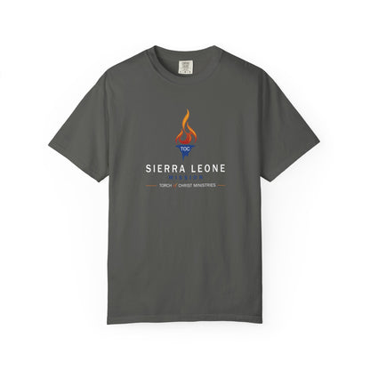 Sierra Leone Mission — Light to the Nations Tee (Comfort Colors)