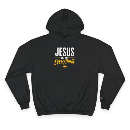 Jesus Is My Everything – Stacked Gold Champion Hoodie – product image 4