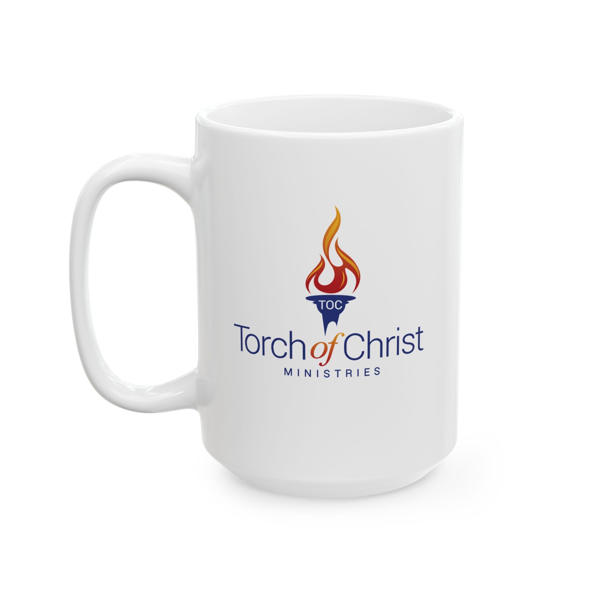 Torch Logo – Ceramic Mug (11/15 oz) – product image 9