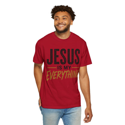 Jesus Is My Everything – Stacked Tee, Light Palette (Comfort Colors) – product image 12