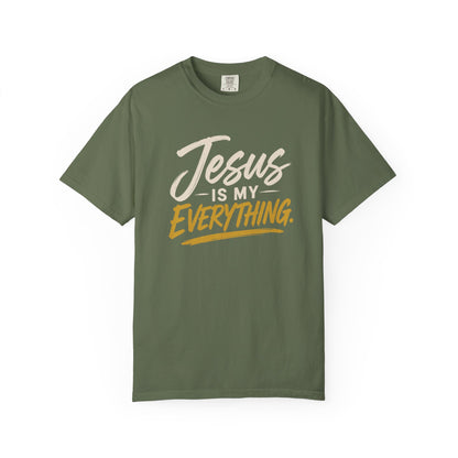 Jesus Is My Everything – Script Tee (Comfort Colors) – product image 4