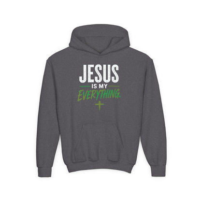 Jesus Is My Everything – Stacked Youth Hoodie – product image 4
