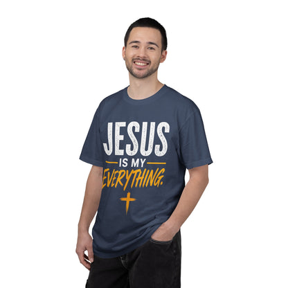 Jesus Is My Everything – Stacked Tee, Warm Palette (Comfort Colors) – product image 5