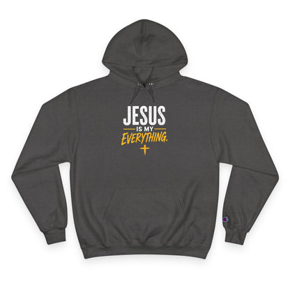 Jesus Is My Everything – Stacked Gold Champion Hoodie – product image 2