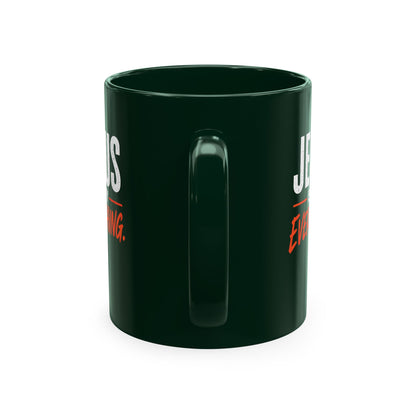 Jesus Is My Everything – Stacked Color Mug – product image 11
