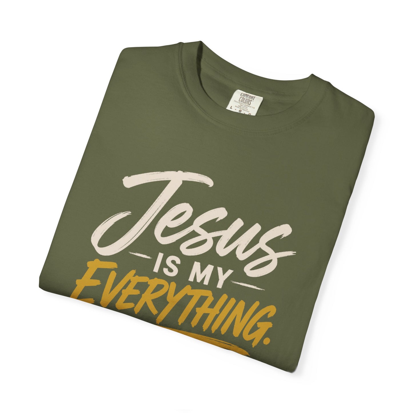 Jesus Is My Everything – Script Tee (Comfort Colors) – product image 15