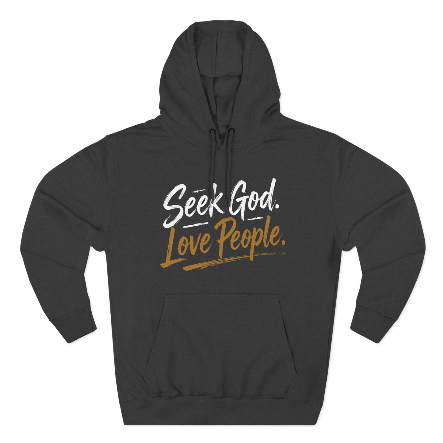 Seek God. Love People. – Script Fleece Hoodie (Lane Seven) – product image 11