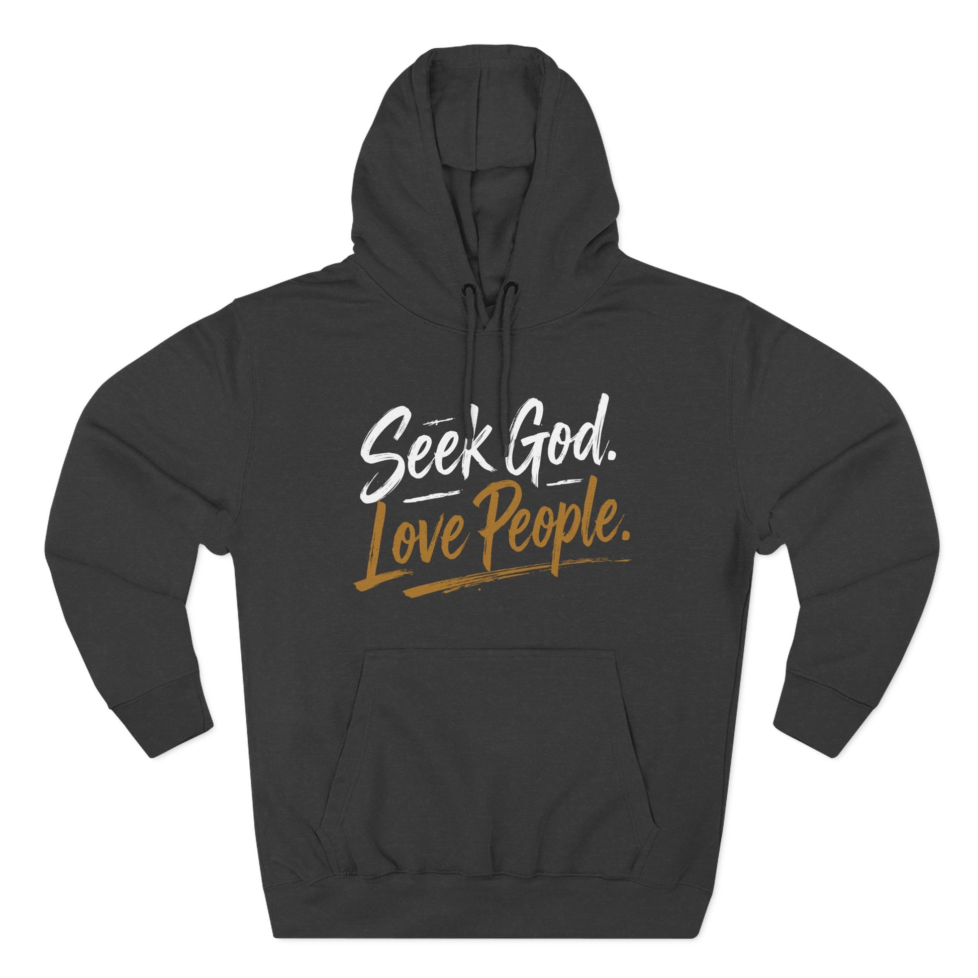 Seek God. Love People. – Script Fleece Hoodie (Lane Seven) – product image 11