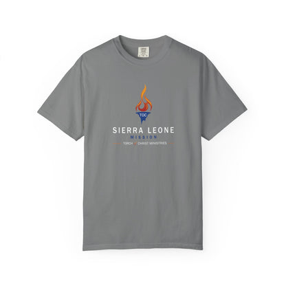 Sierra Leone Mission — Light to the Nations Tee (Comfort Colors)