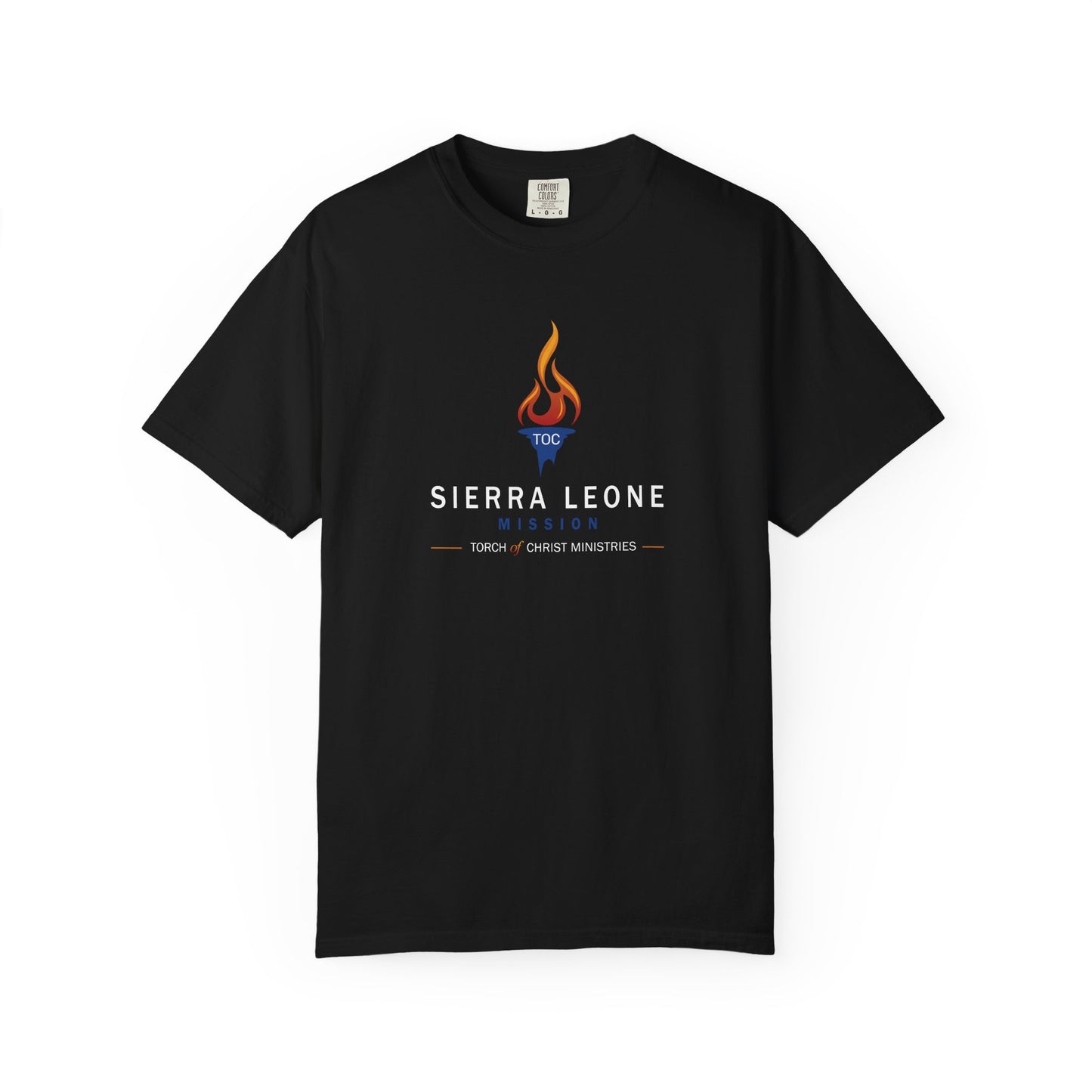 Sierra Leone Mission — Light to the Nations Tee (Comfort Colors)