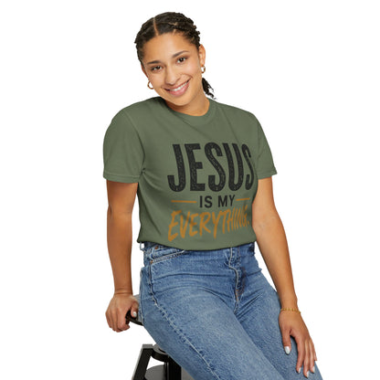 Jesus Is My Everything – Stacked Tee, Light Palette (Comfort Colors) – product image 11