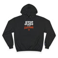 Jesus Is My Everything – Brush Ember Champion Hoodie – product image 4