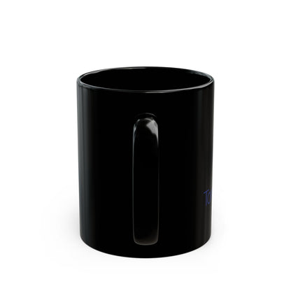 Torch Logo – Black Ceramic Mug (11/15 oz) – product image 5