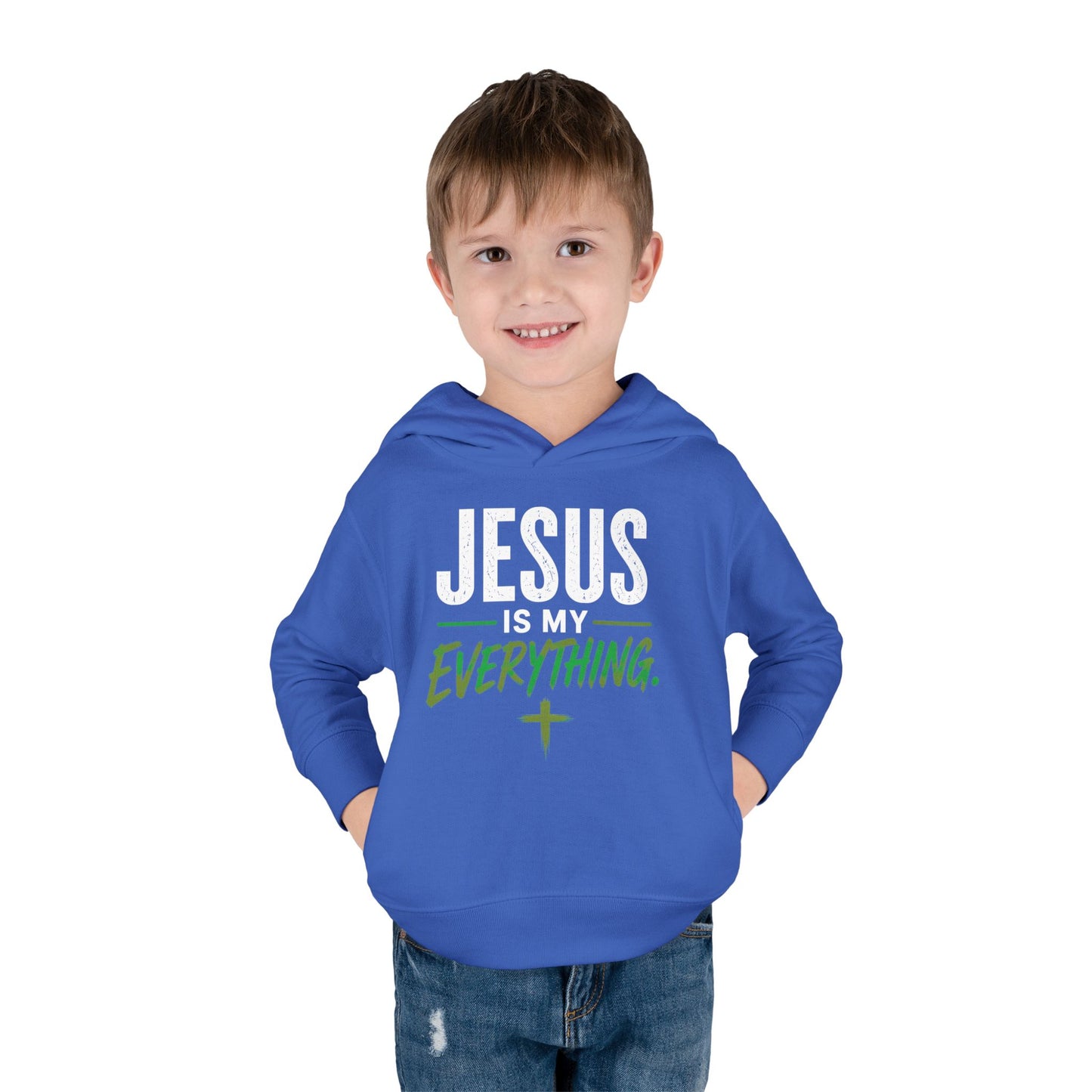 Jesus Is My Everything – Stacked Toddler Hoodie – product image 3