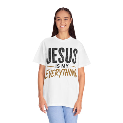 Jesus Is My Everything – Stacked Tee, Light Palette (Comfort Colors) – product image 9
