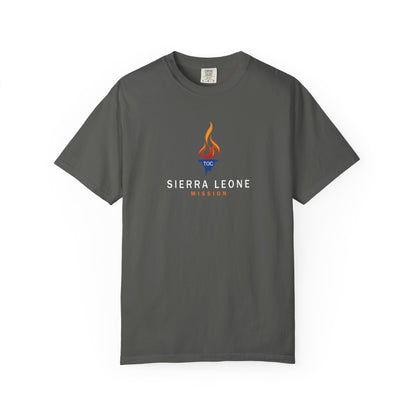 Sierra Leone Mission — Torch Emblem Tee (Comfort Colors)