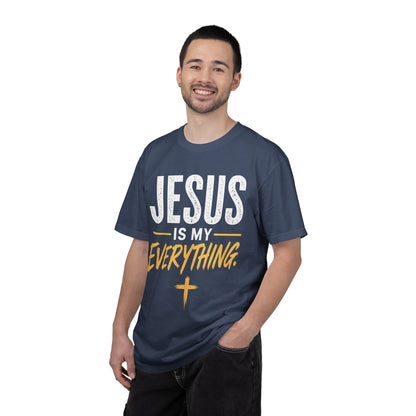 Jesus Is My Everything – Stacked Tee, Deep Palette (Comfort Colors) – product image 2