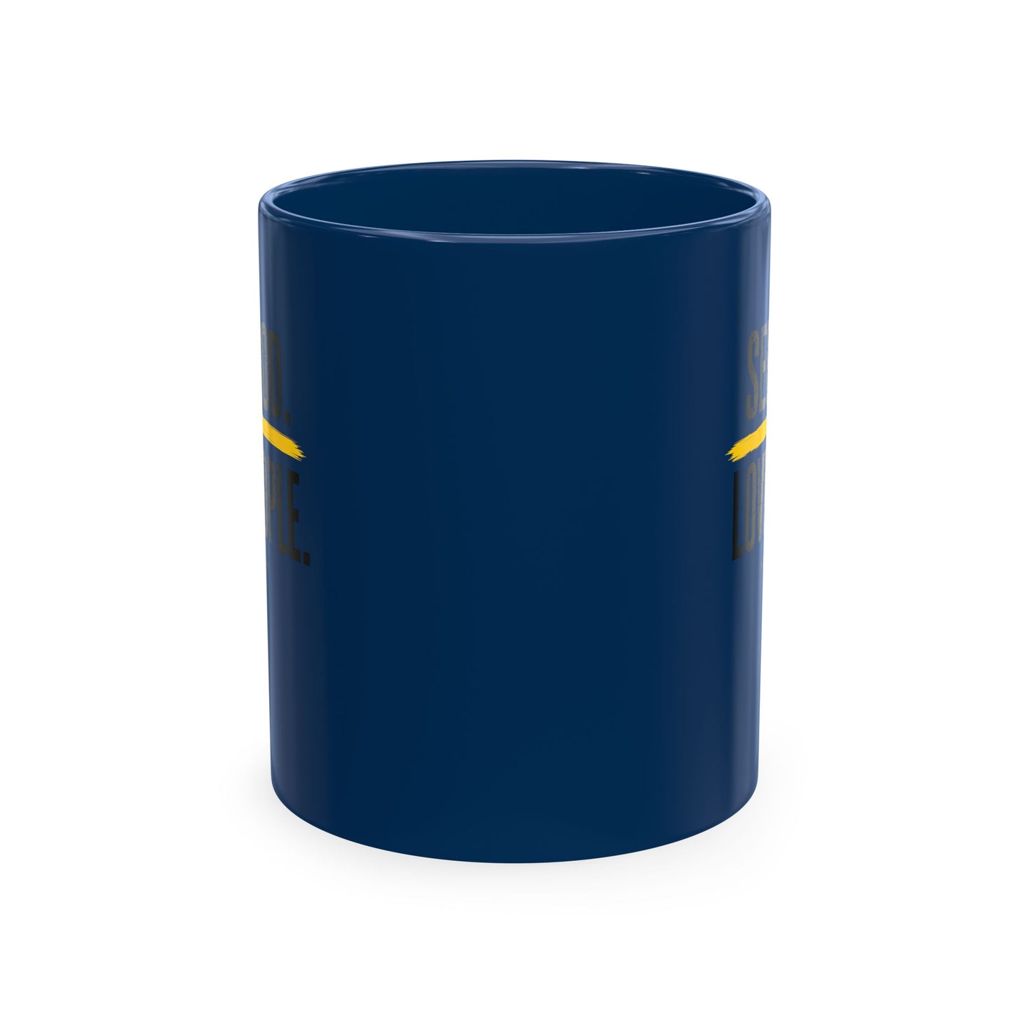 Seek God. Love People. – Stacked Color Mug – product image 5