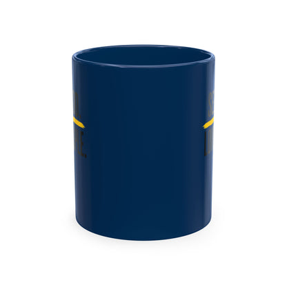 Seek God. Love People. – Stacked Color Mug – product image 5