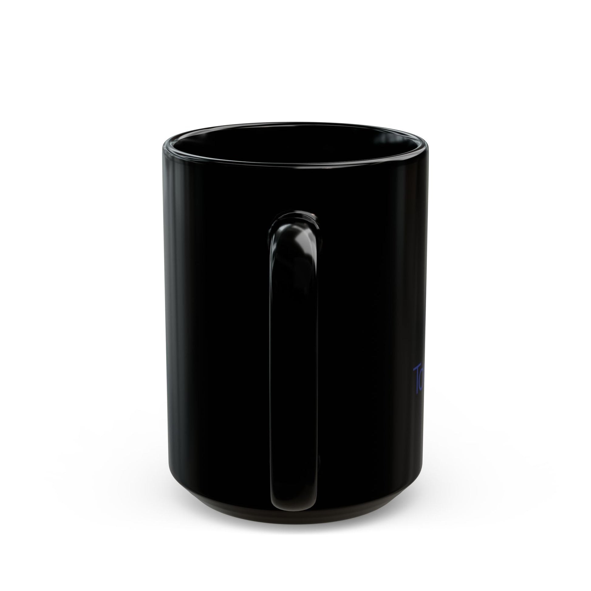 Torch Logo – Black Ceramic Mug (11/15 oz) – product image 8