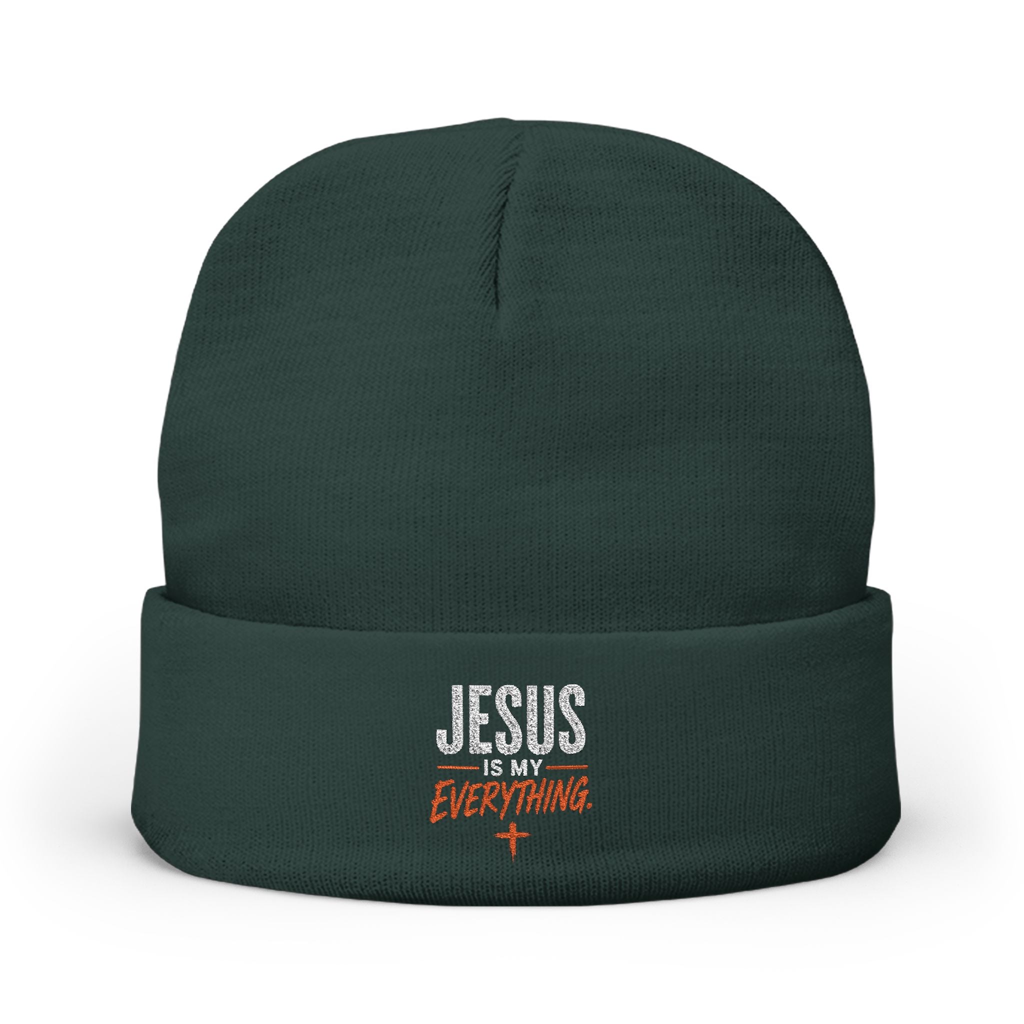 Jesus Is My Everything – Embroidered Beanie – product image 3
