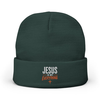 Jesus Is My Everything – Embroidered Beanie – product image 3