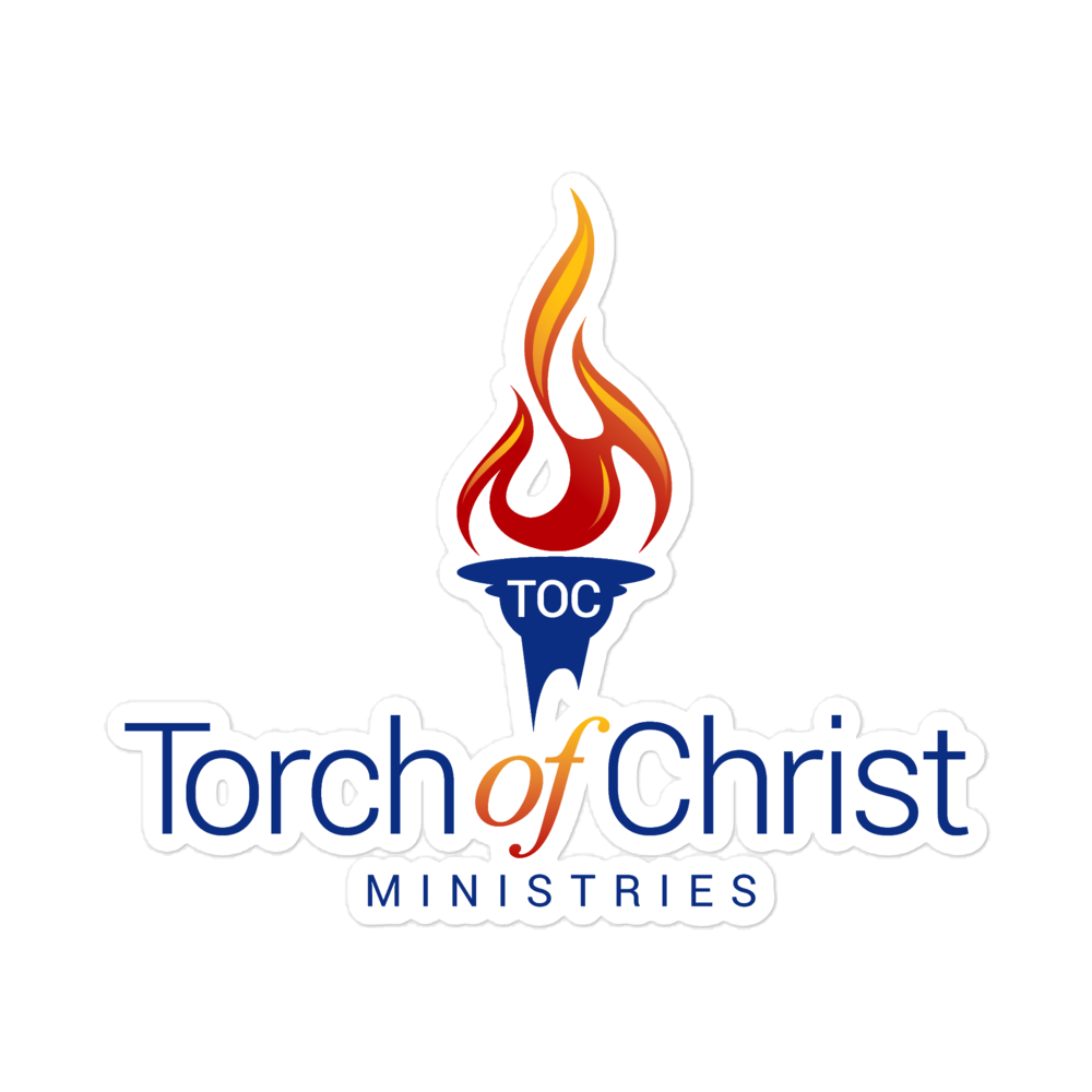 Torch Logo — Kiss-Cut Stickers — alternate product view 3