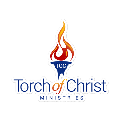 Torch Logo — Kiss-Cut Stickers — alternate product view 3