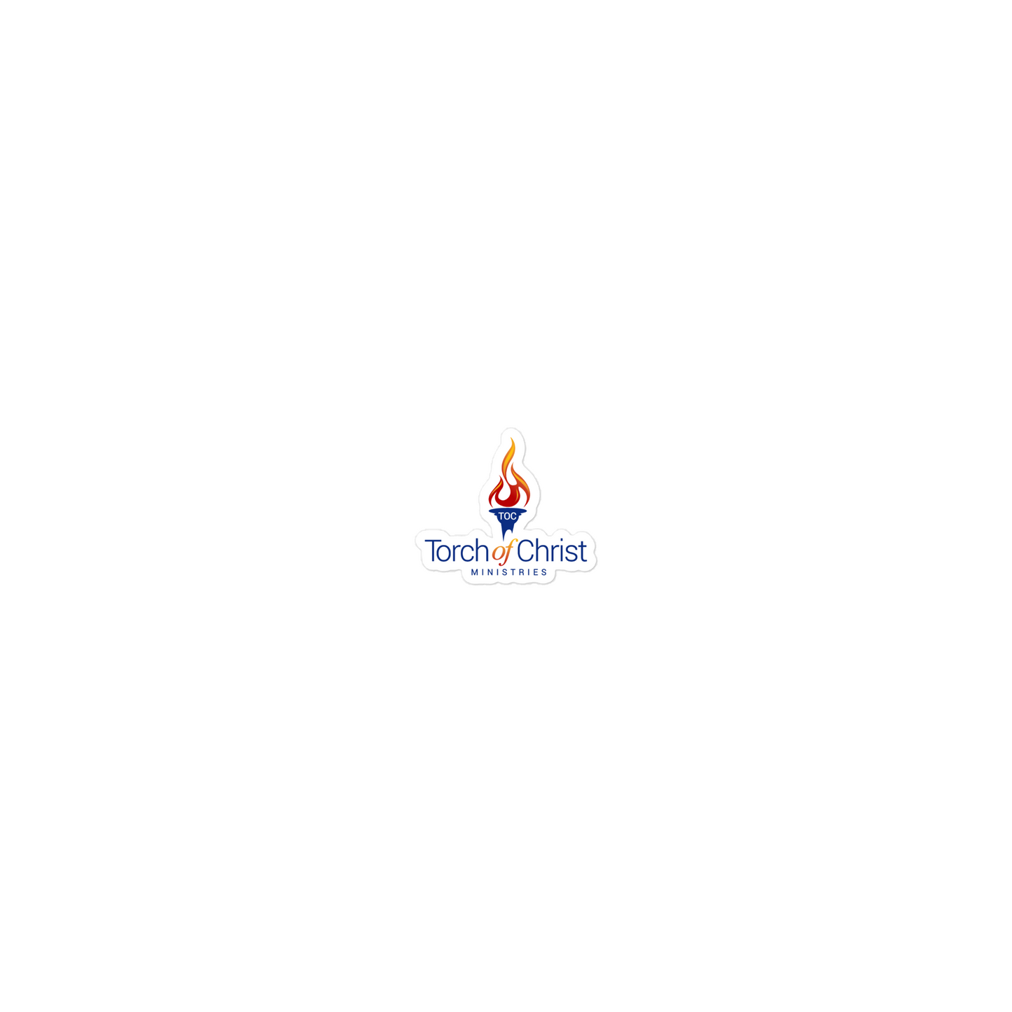 Torch Logo — Kiss-Cut Stickers — alternate product view 5