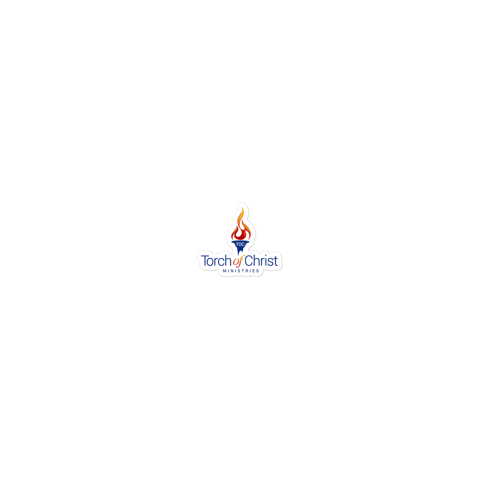 Torch Logo — Kiss-Cut Stickers — alternate product view 5