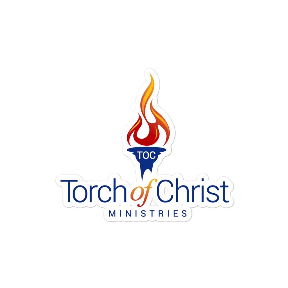 Torch Logo — Kiss-Cut Stickers — alternate product view 2