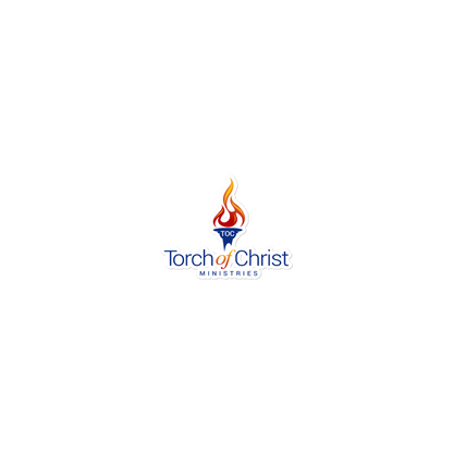 Torch Logo — Kiss-Cut Stickers — alternate product view 4