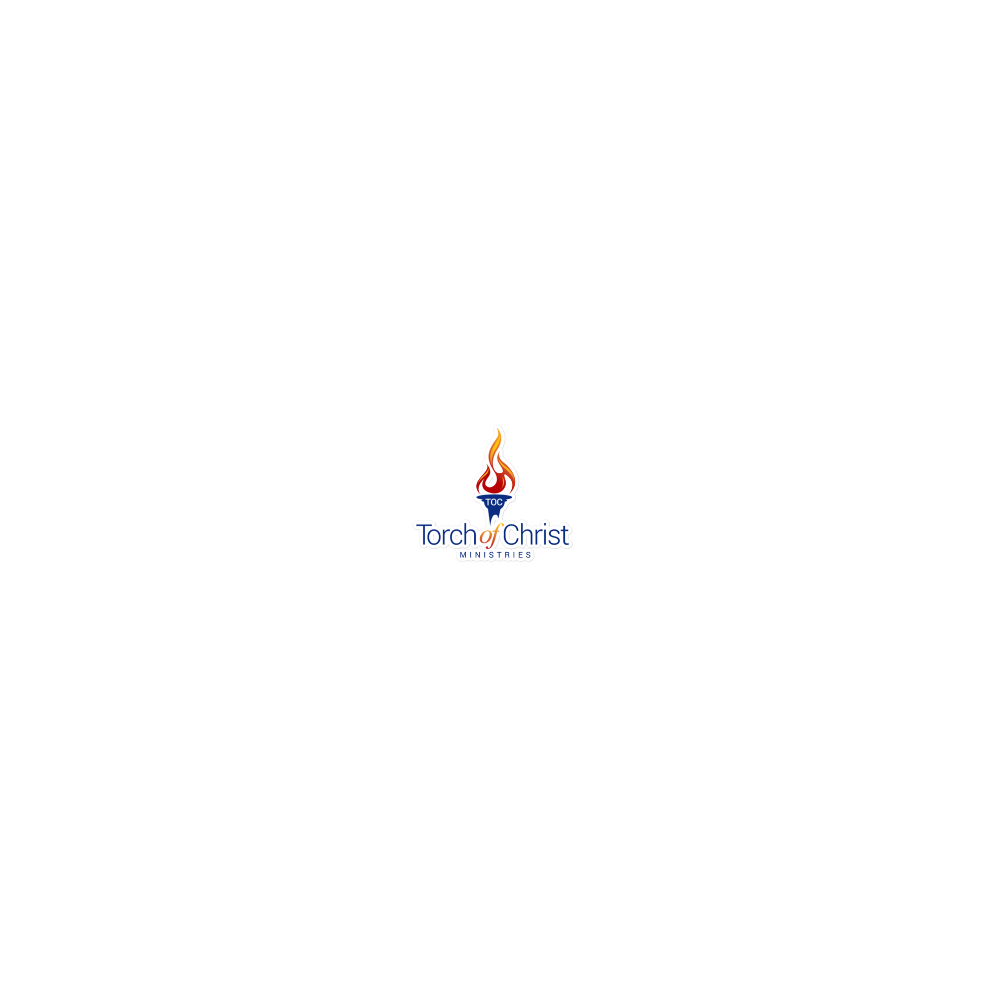 Torch Logo — Kiss-Cut Stickers — alternate product view 6