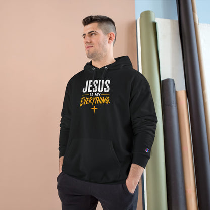 Jesus Is My Everything – Stacked Gold Champion Hoodie – product image 15