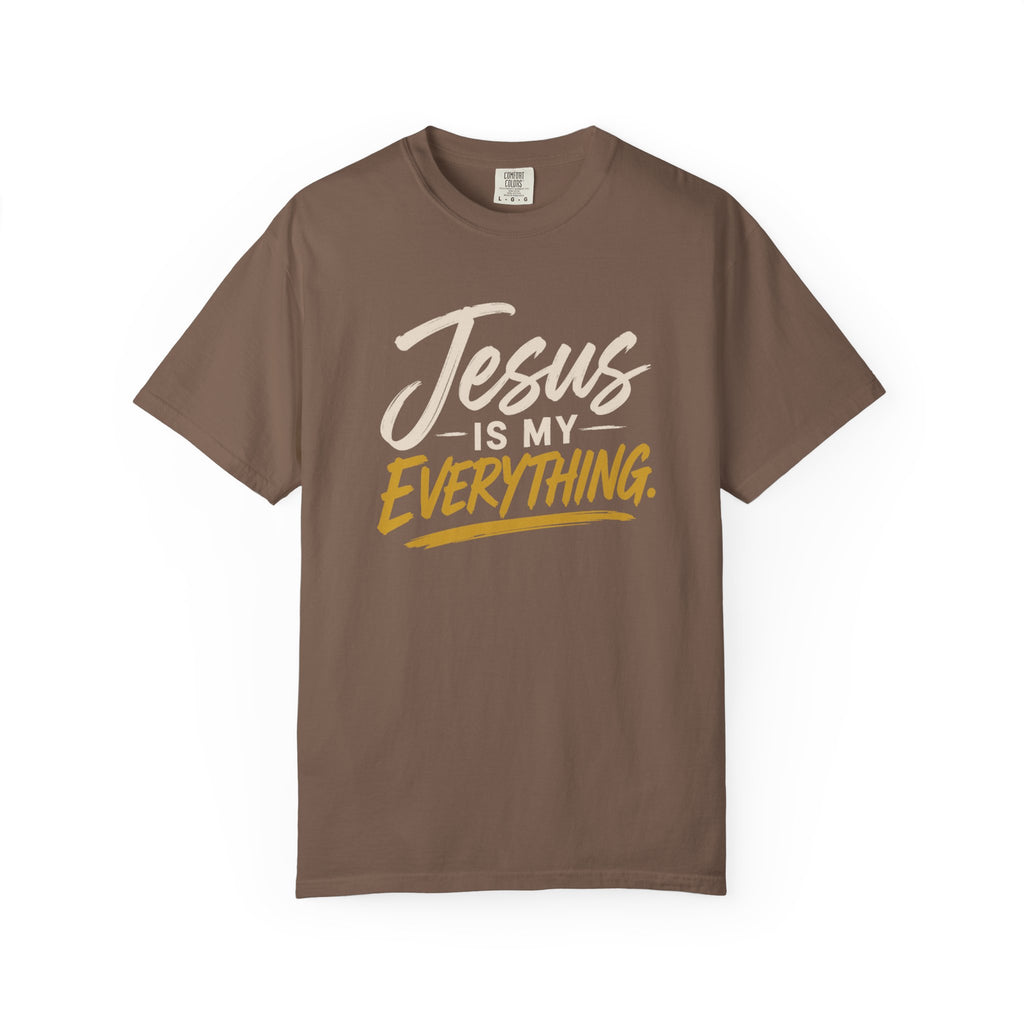 Jesus Is My Everything – Script Tee (Comfort Colors) – product image 2
