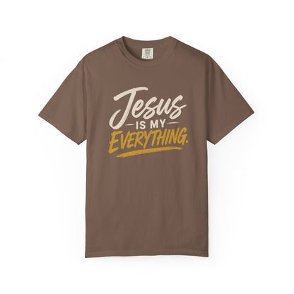 Jesus Is My Everything – Script Tee (Comfort Colors) – product image 2