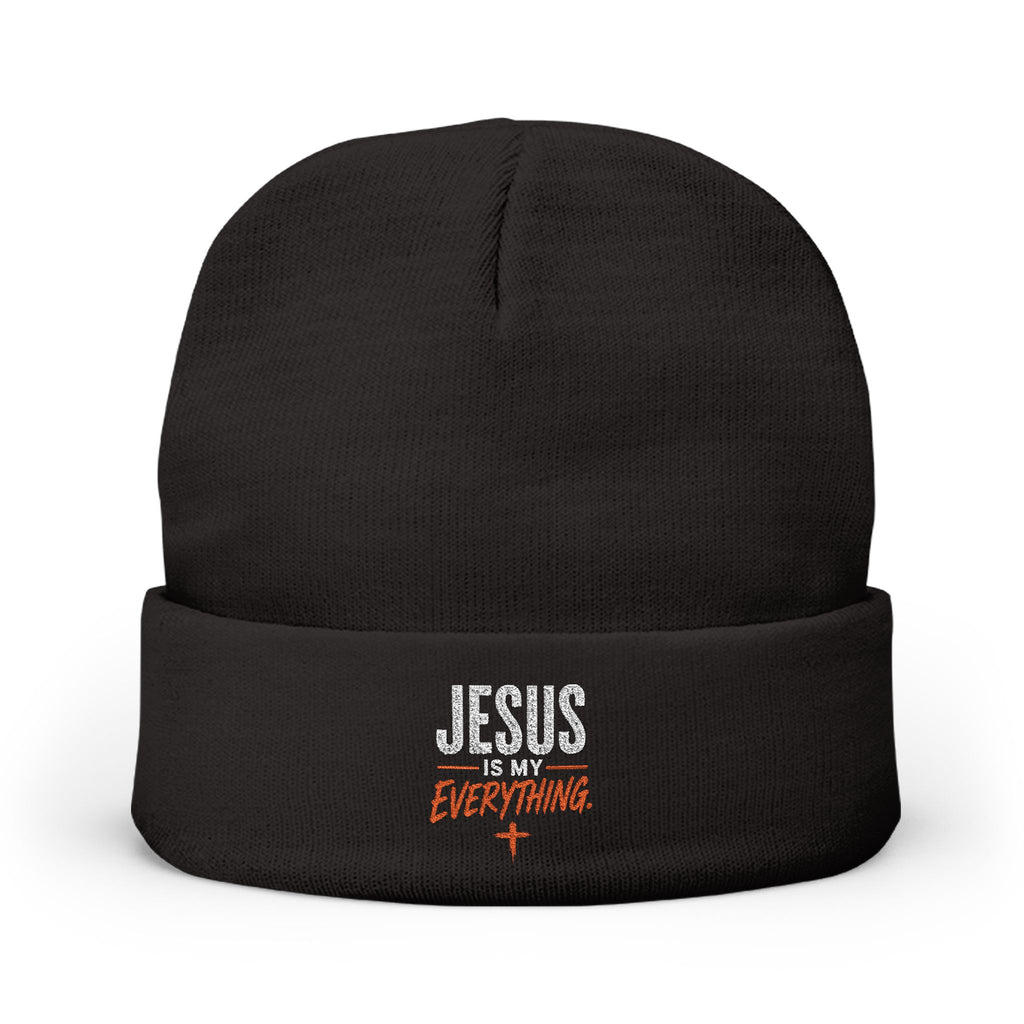 Jesus Is My Everything – Embroidered Beanie – product image 2