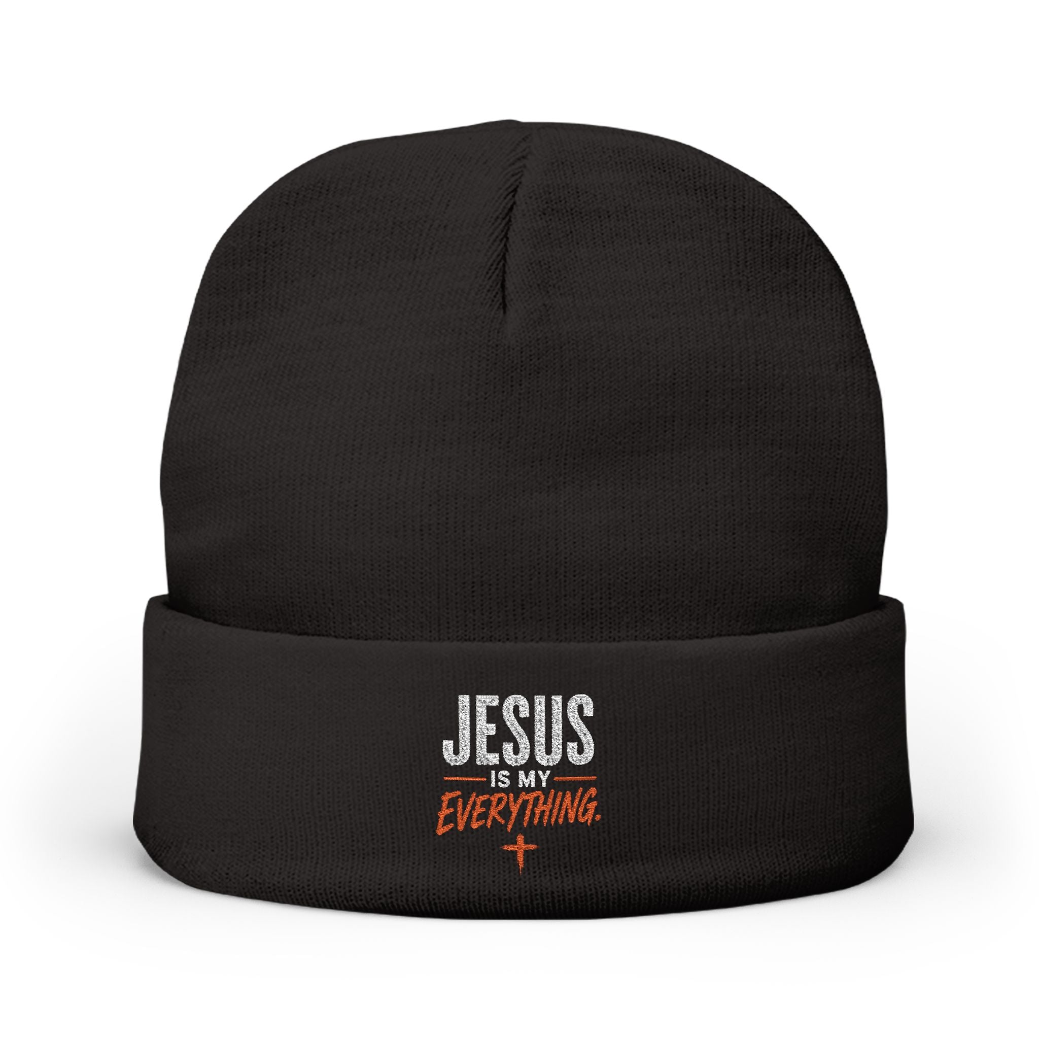 Jesus Is My Everything – Embroidered Beanie – product image 2