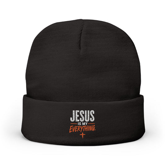 Jesus Is My Everything – Embroidered Beanie – product image 2