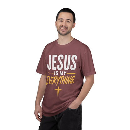 Jesus Is My Everything – Stacked Tee, Deep Palette (Comfort Colors) – product image 11