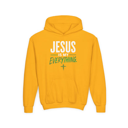 Jesus Is My Everything – Stacked Youth Hoodie – product image 2