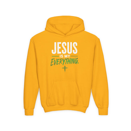 Jesus Is My Everything – Stacked Youth Hoodie – product image 2