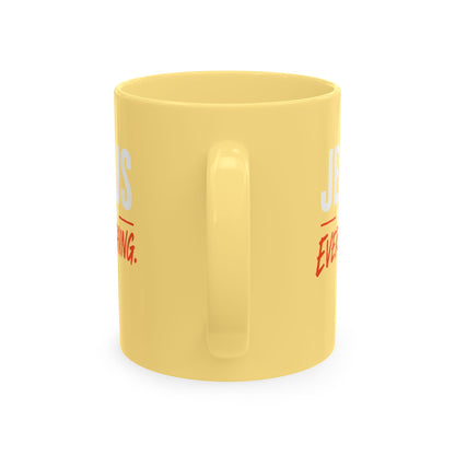 Jesus Is My Everything – Stacked Color Mug – product image 14