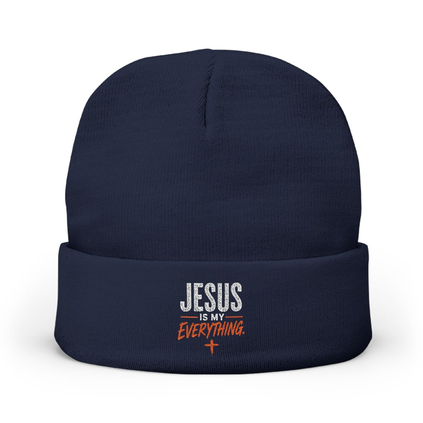 Jesus Is My Everything – Embroidered Beanie – product image 1