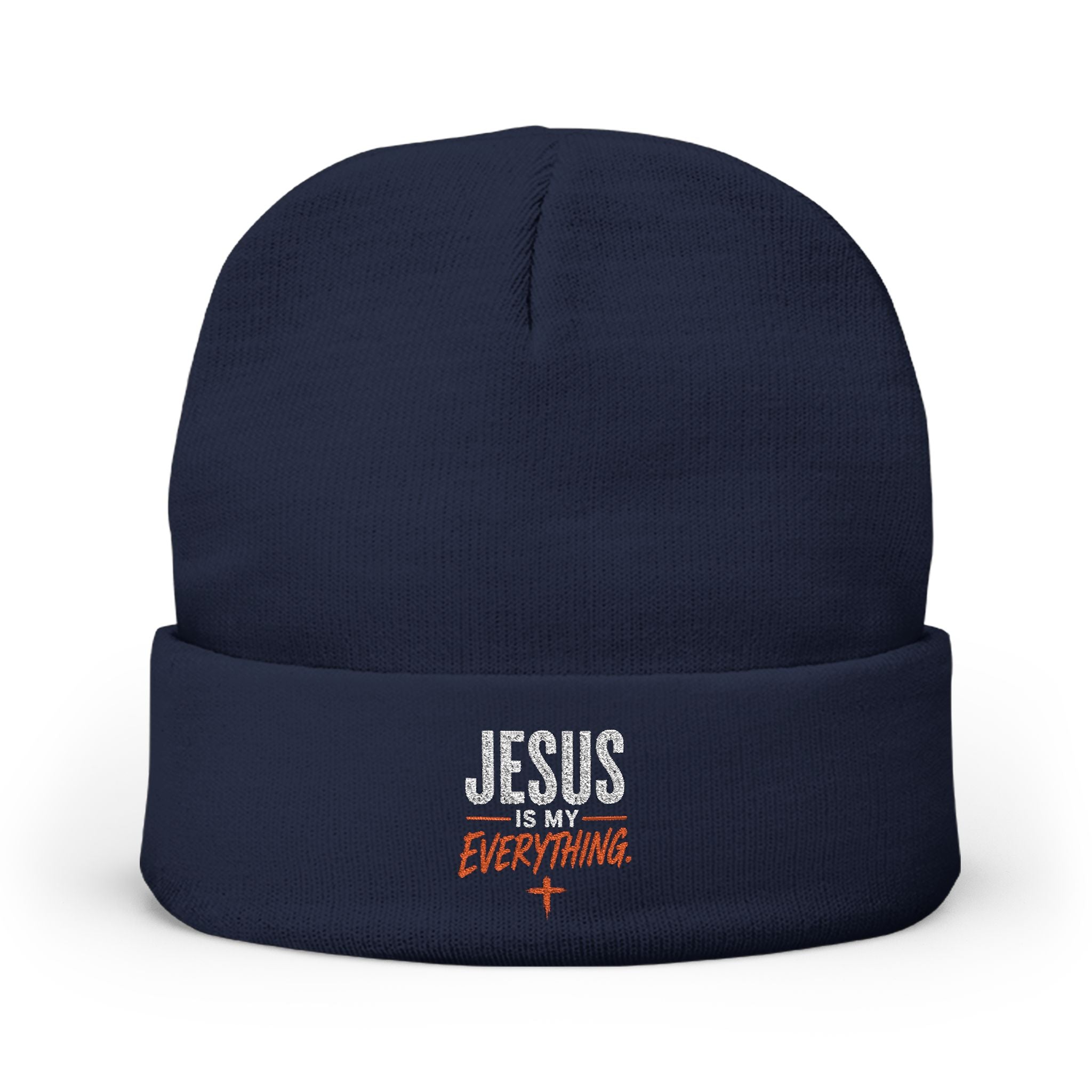 Jesus Is My Everything – Embroidered Beanie – product image 1